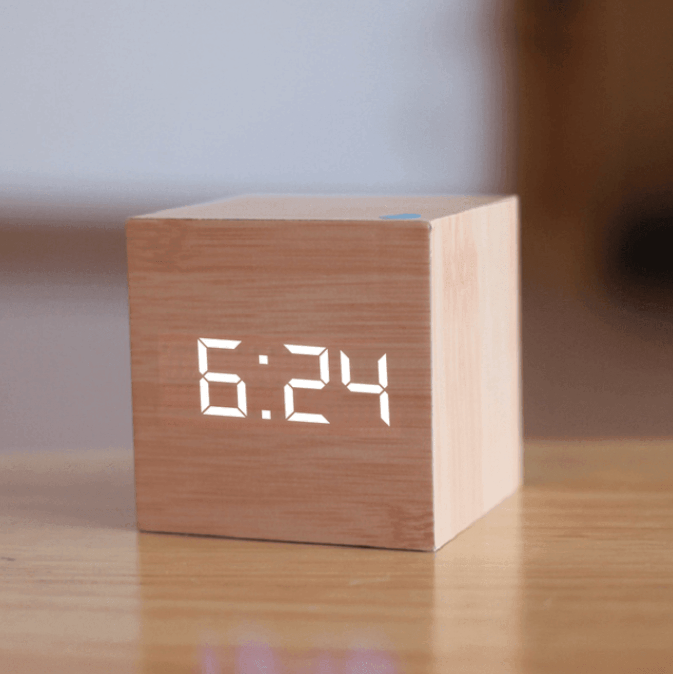 Junips | Digital Wood LED Clock