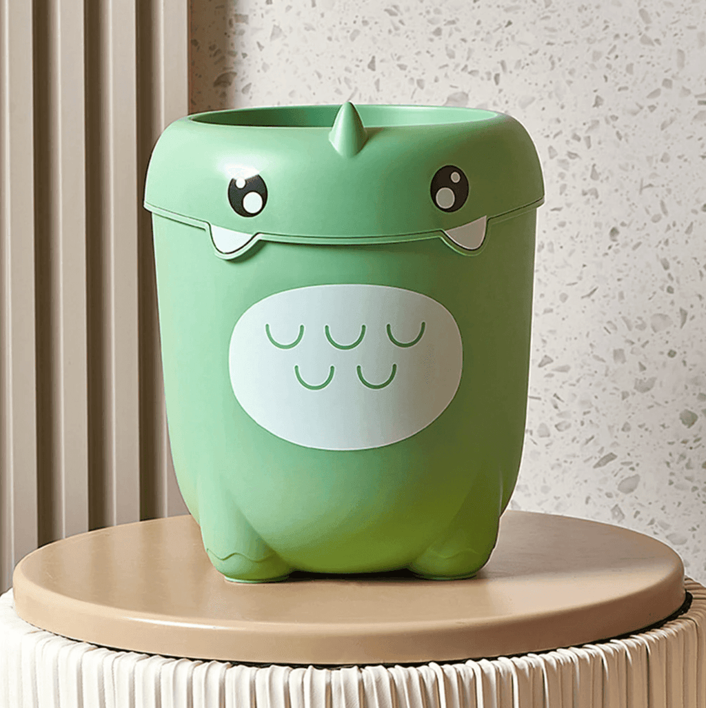 Junips | Dinosaur trash can