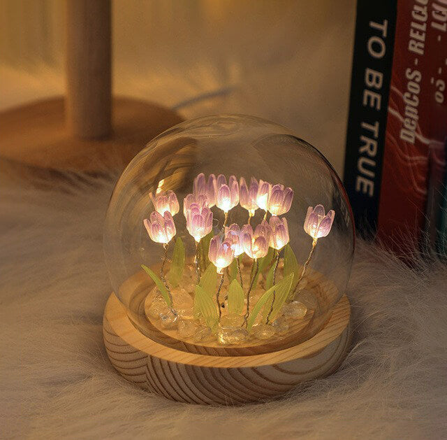 Junips | DIY Mini Tulip Flowers Night Lights