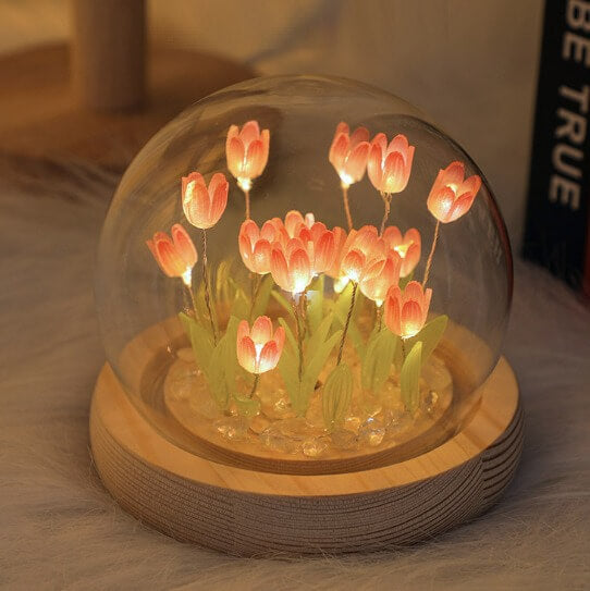 Junips | DIY Mini Tulip Flowers Night Lights