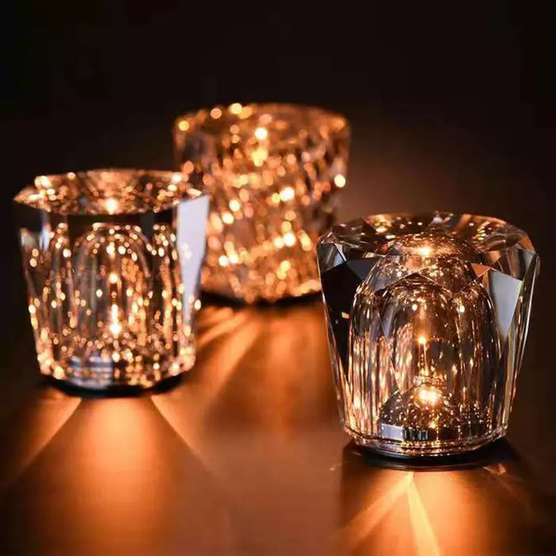 Junips | Crystal Lamp Wireless Table Lamp
