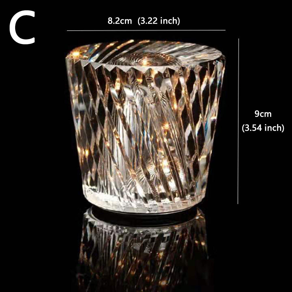 Junips | Crystal Lamp Wireless Table Lamp