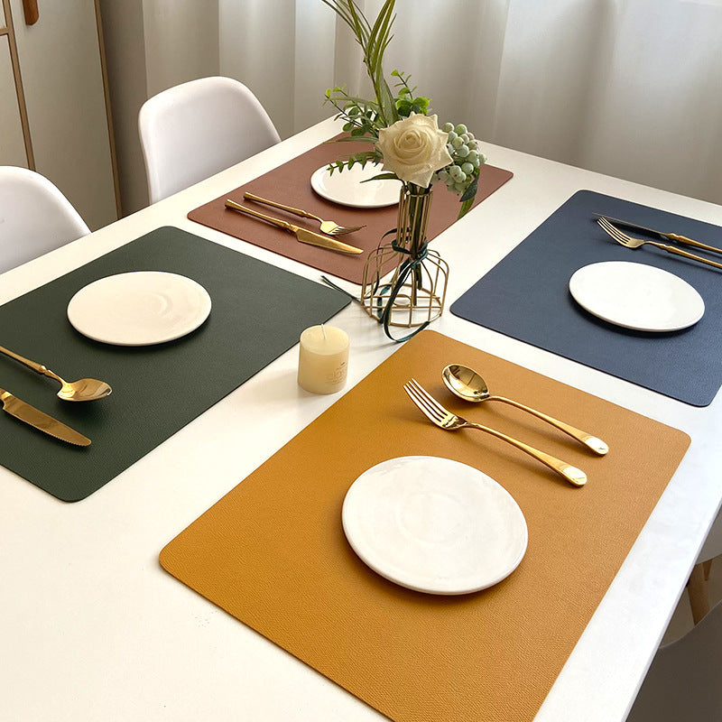 Junips | Double-layered leather desk mat