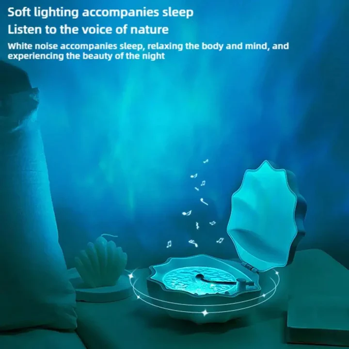 Junips | Shell Bluetooth Speaker with Night Light