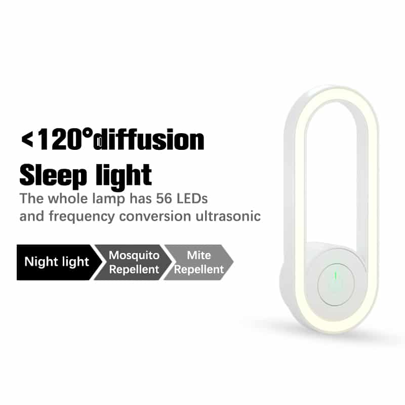 Junips | Ultrasonic LED Mosquito Repellent Night Light