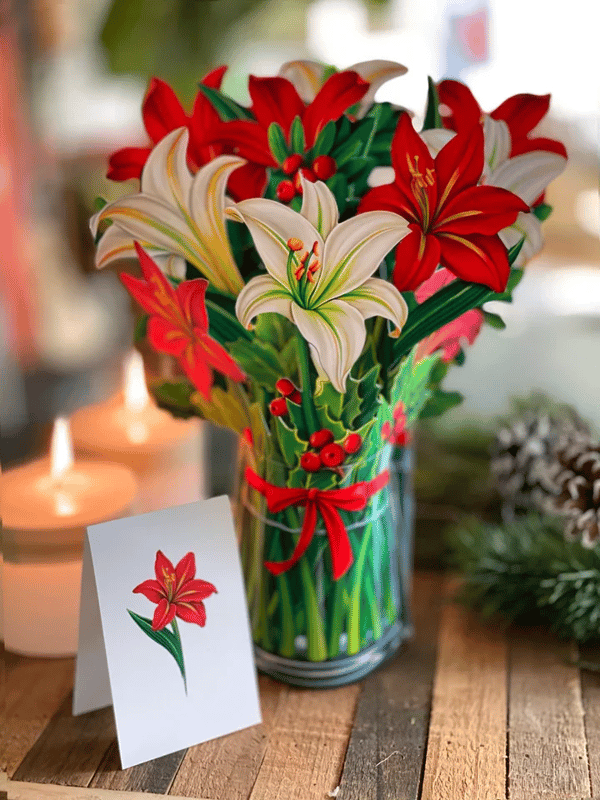 Junips | Plastic Pop-up Flower | Incl. Free Gift Cards - Fair