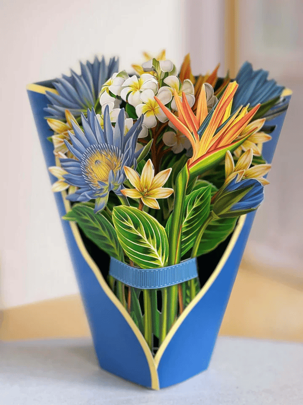 Junips | Plastic Pop-up Flower | Incl. Free Gift Cards - Fair