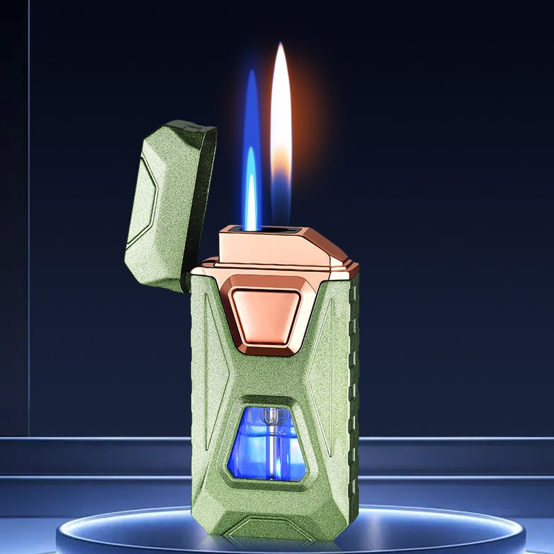 Voice-Activated Dual Torch Lighter (Butane Not Included)