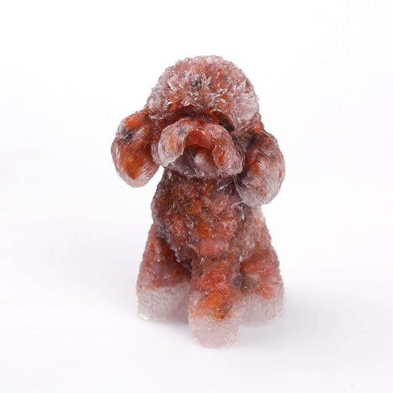 Junips | Frendorf Natural Crystal Poodle Gemstone Decoration