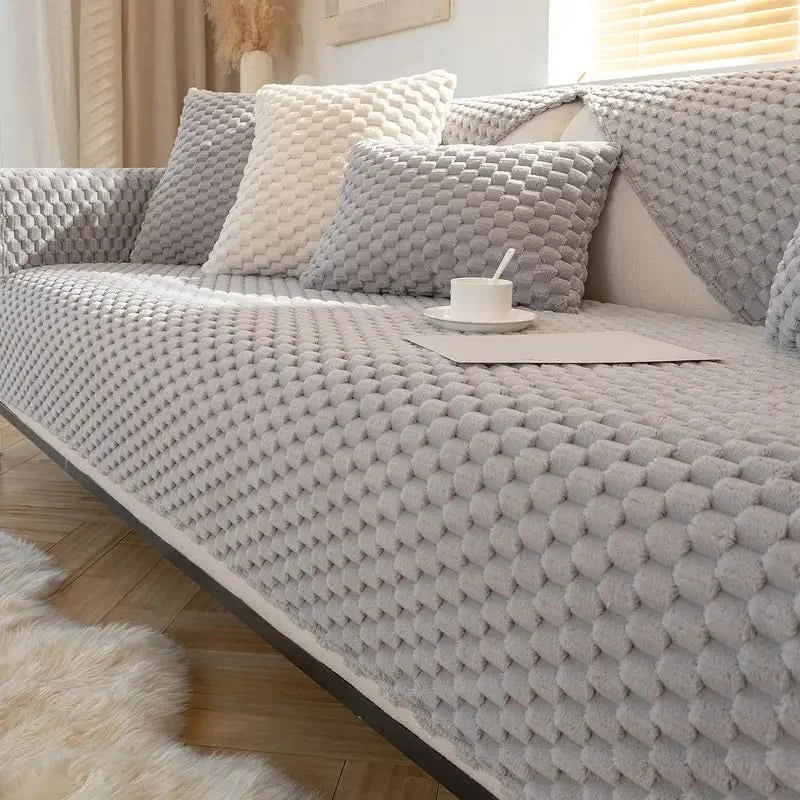 Junips | CozySlip - The ultimate non-slip sofa cover for more comfort and style