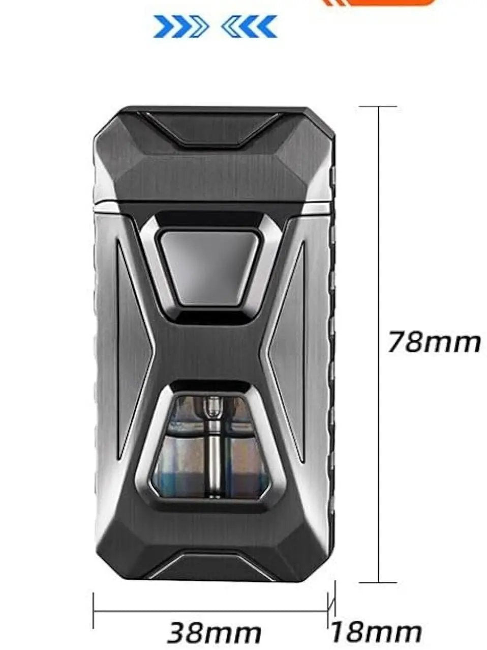 Voice-Activated Dual Torch Lighter (Butane Not Included)