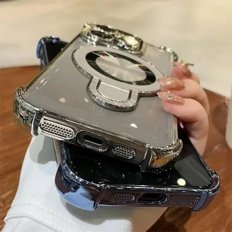 Junips | Premium Magnetic iPhone Case with MagSafe Stand & Shockproof Protection