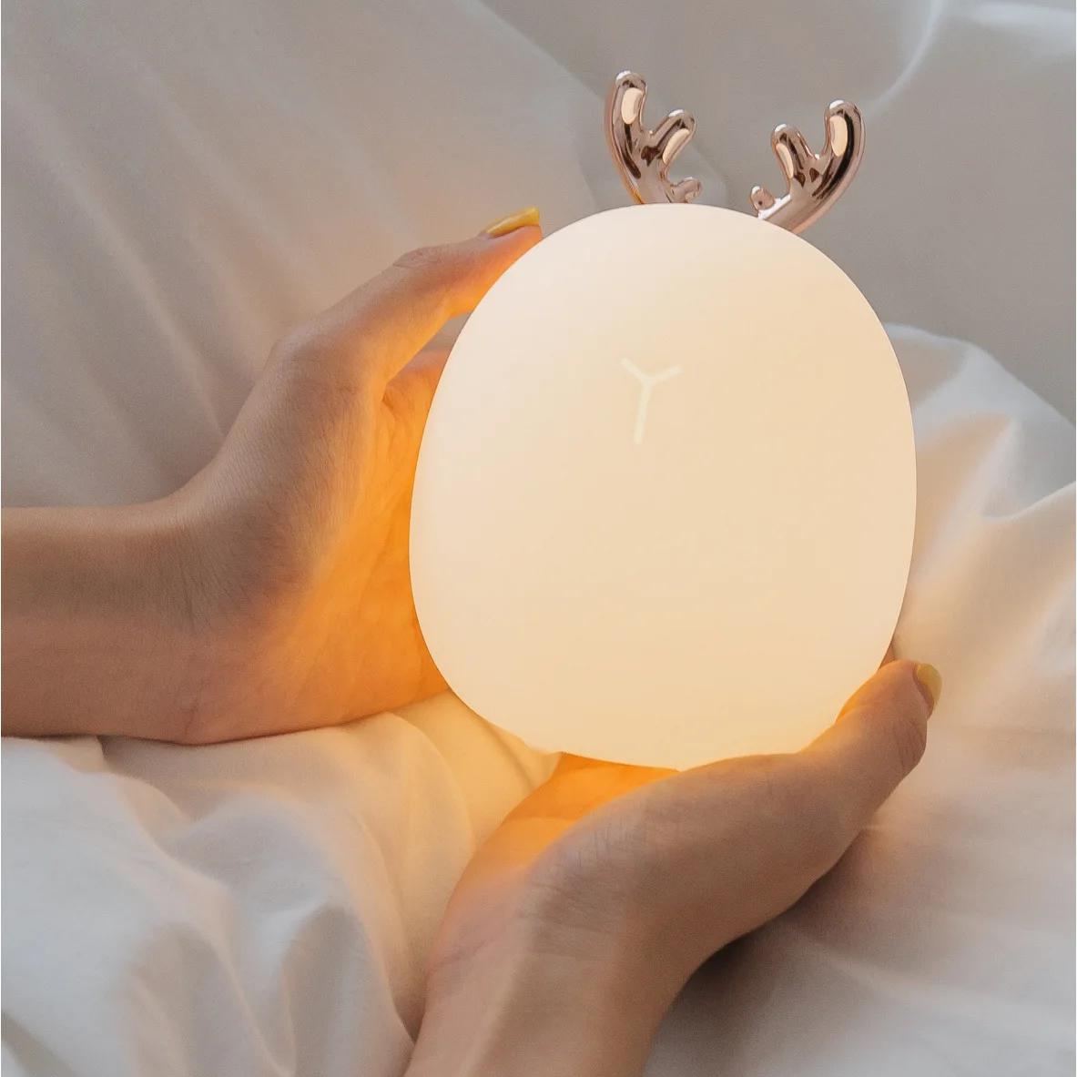 Junips | Adorable Rabbit Deer LED Night Light