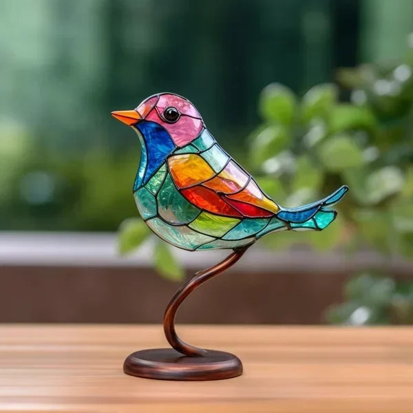 Junips | VitraGlow Handcrafted Colored Table Decor | Artistic Luxury Ornament