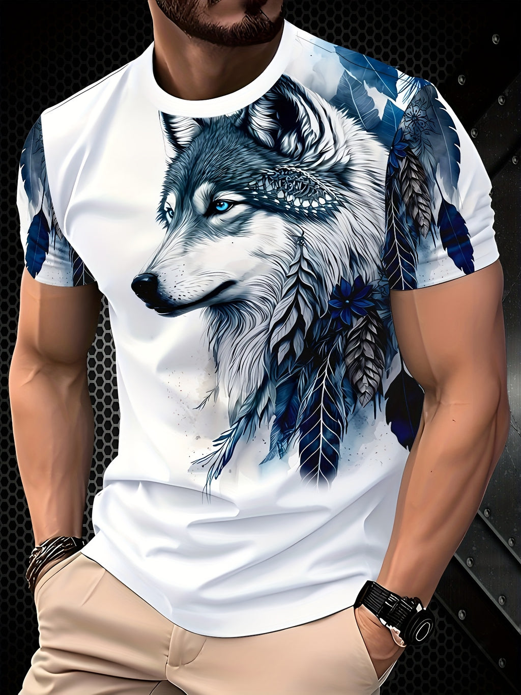 Men's Casual Breathable T-Shirt - Perfect for Outdoor Leisure Wear