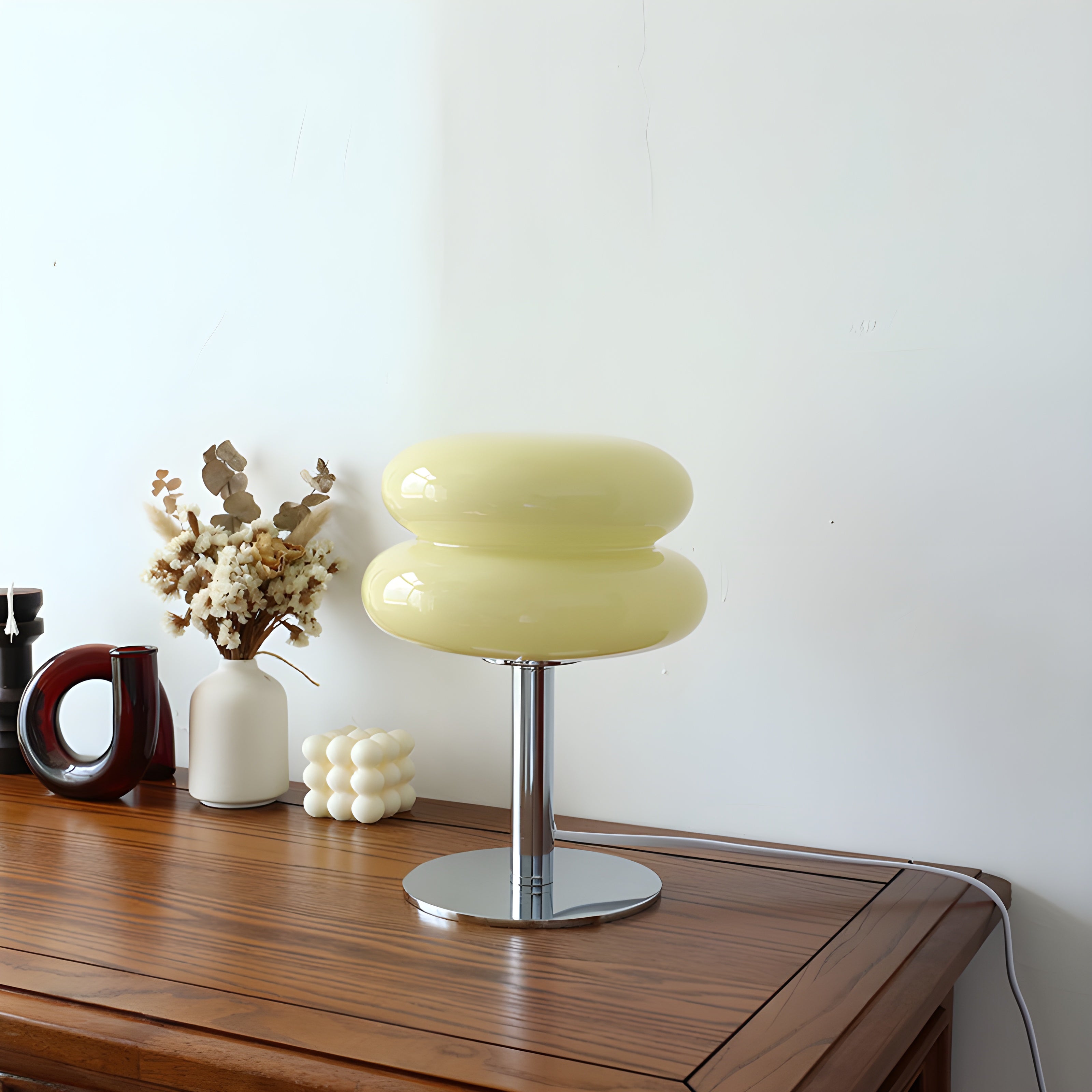 Junips | Italian Designer Glass Egg Tarts LED Table Lamp