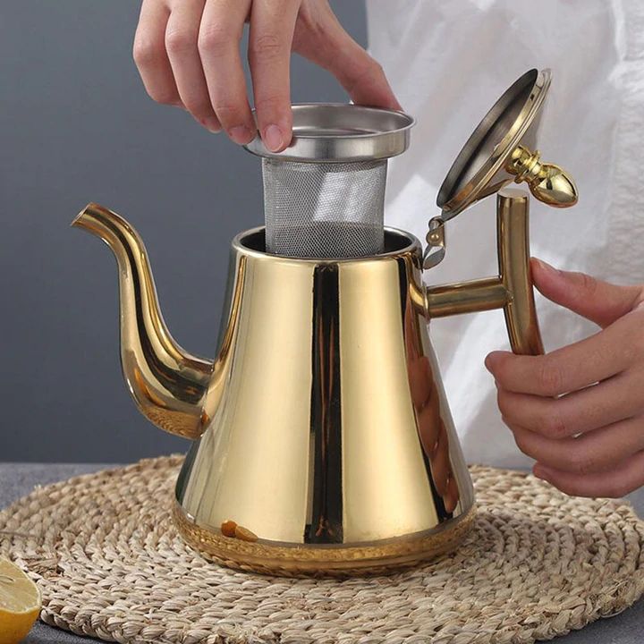 Junips | Best Induction Kettle with Filter | Sustainable Stainless Steel Kettle for Quick Boiling