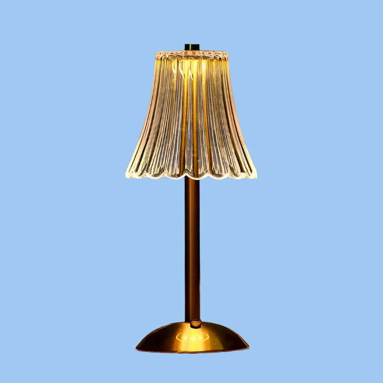 Junips | Table Lamp with Crystal Shade and USB Charging