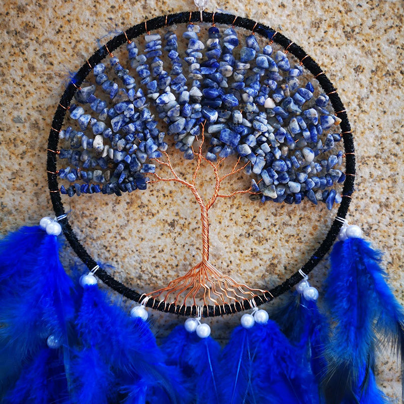 Junips | Lapis Lazuli Tree of Life Dreamcatcher