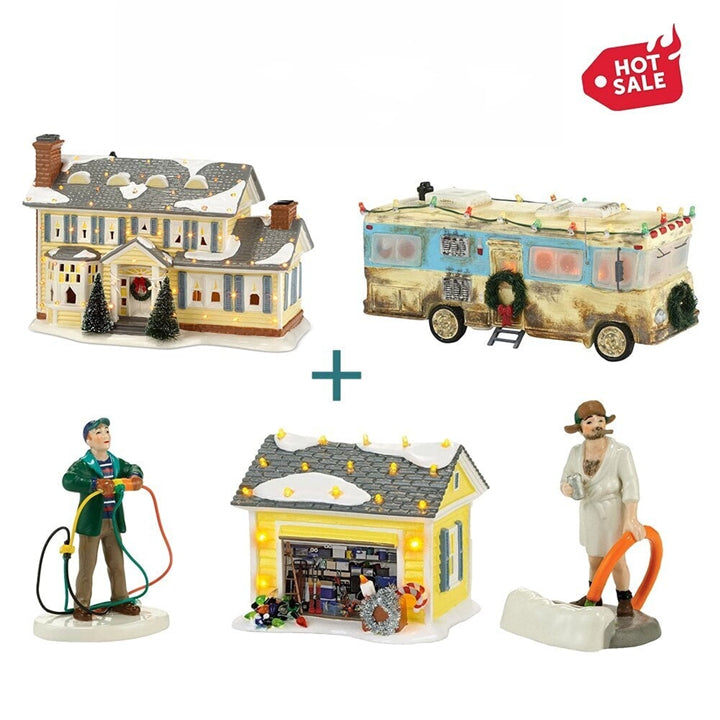 Junips | National Lampoon’s Christmas Vacation-Inspired Ceramic Village