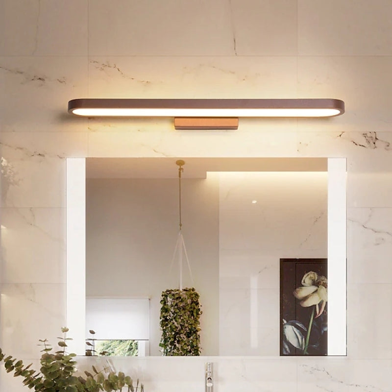 Junips | Leigh modern wall light linear, Gold, Bedroom/Bathroom, Metal
