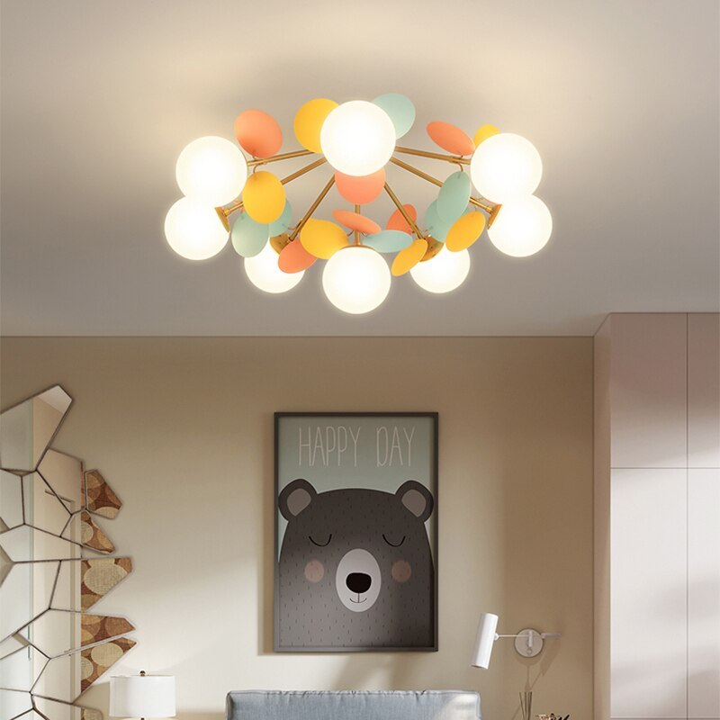 Junips | Flower Branch Chandelier Living Room
