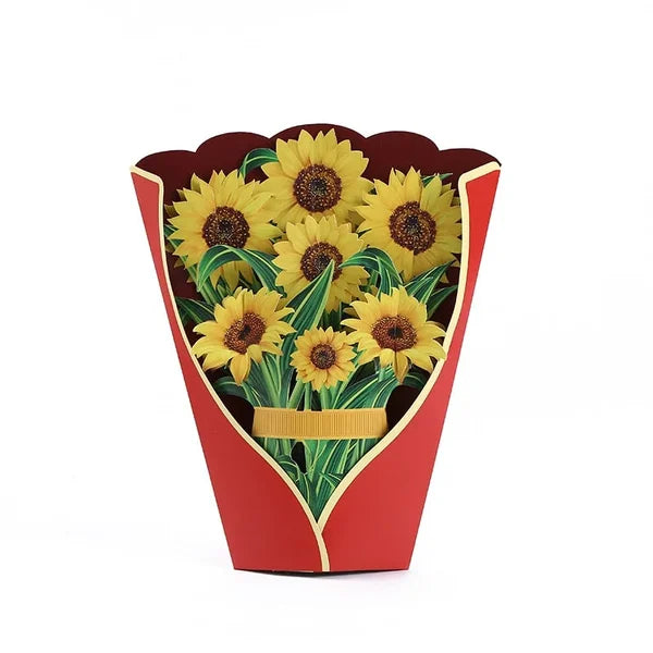 Junips | Plastic Pop-up Flower | Incl. Free Gift Cards - Fair
