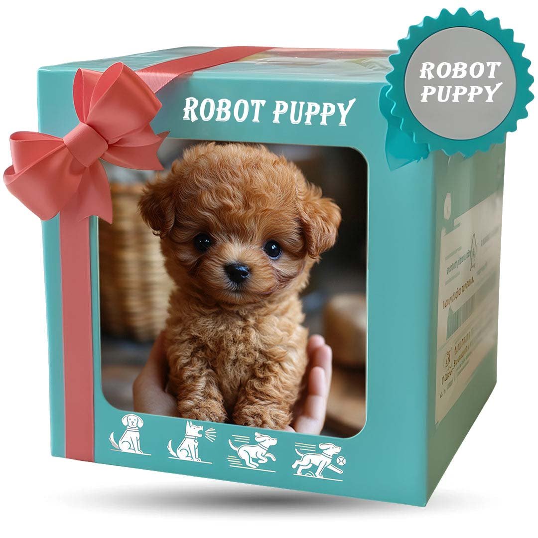 Junips | Interactive Plush Dog with Realistic Movements – For Children & Seniors