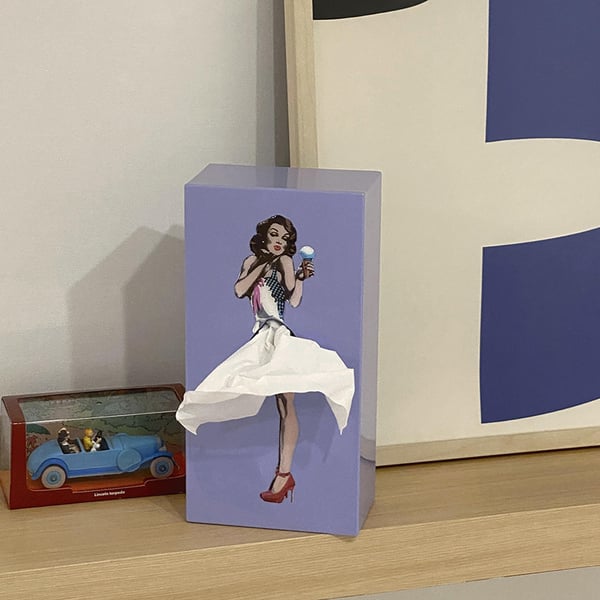 Junips | Flying Skirt Tissue Box
