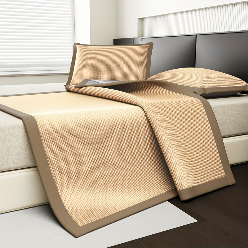 Junips | AeroCool Cooling Mattress Protector – Breathable Ice Silk Bed Cover for Hot Sleepers