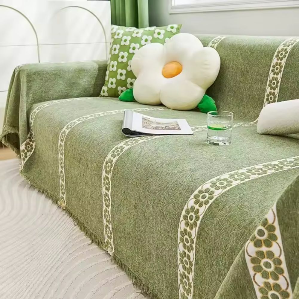 Junips | Flourish Leaf Sofa Cover