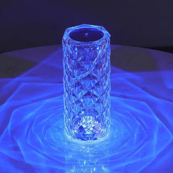 Junips | 16 Colors Rose Rays Crystal Diamond Table Lamp