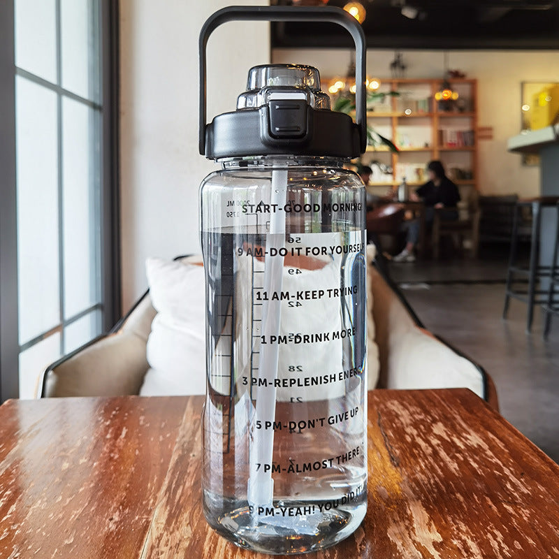 Junips | Large Plastic Cup Portable Water Bottle