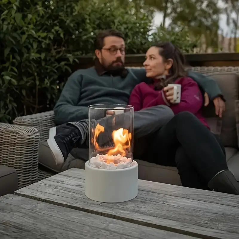 Junips | Portable fire bowl for a cozy atmosphere | Elegant & modern table fire bowl - Shakti