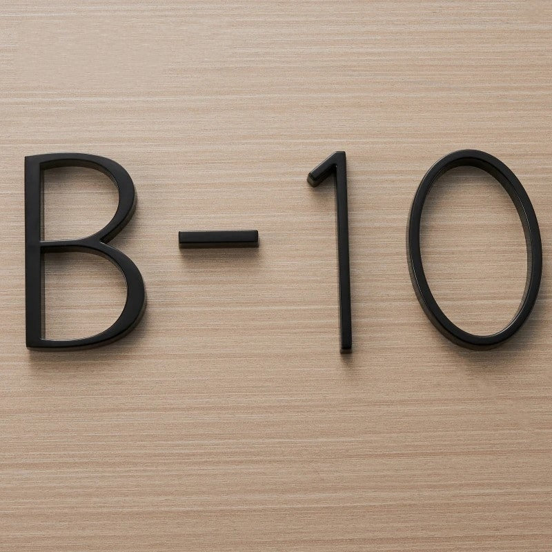 Junips | Hannah Black House Numbers