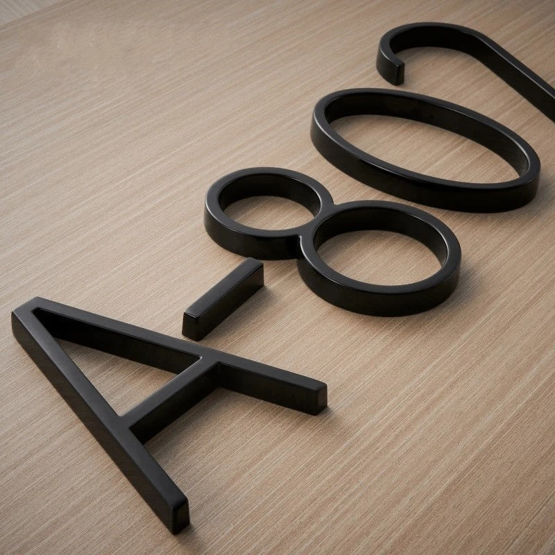 Junips | Hannah Black House Numbers