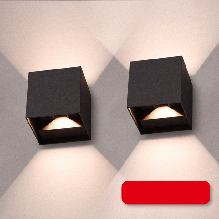 Junips | LED Cube Wall Lamps | 1+1 Free