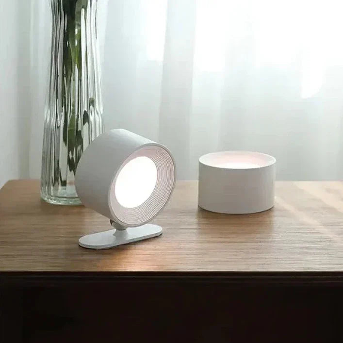 Junips | Spotlight Wireless Wall Lamp - 360° Rotation, Dimmable, Rechargeable Wall Light