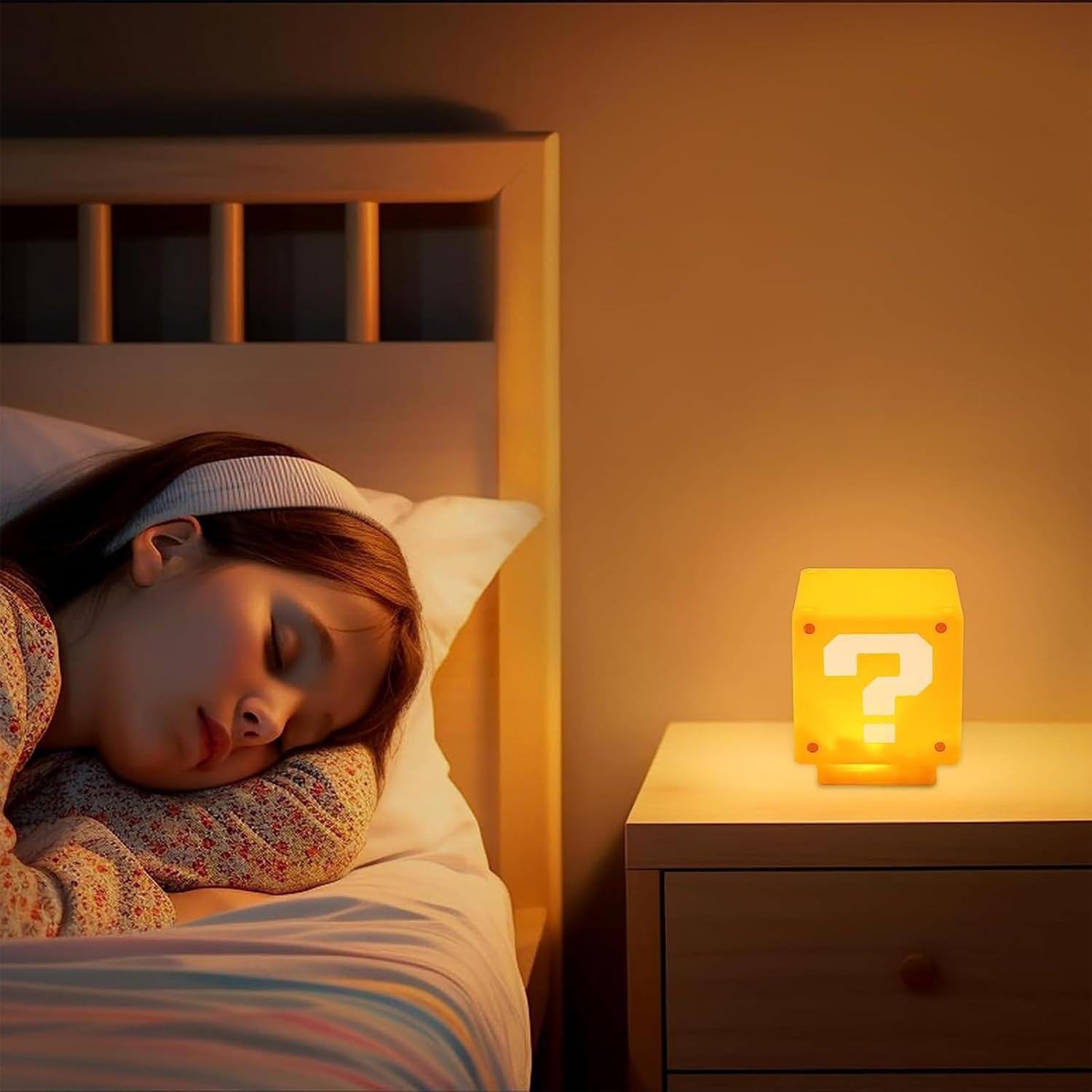 Junips | Super Mario 3D LED Question Block Night Light