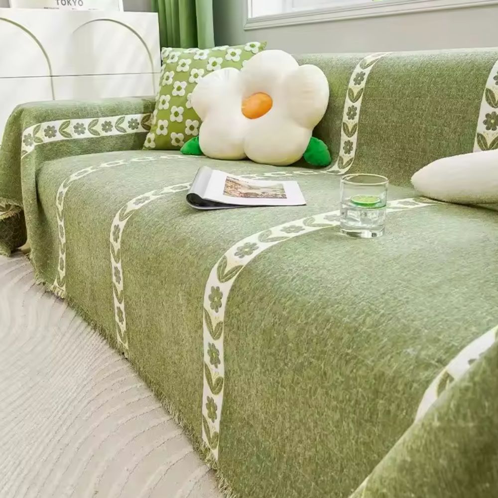 Junips | Flourish Leaf Sofa Cover