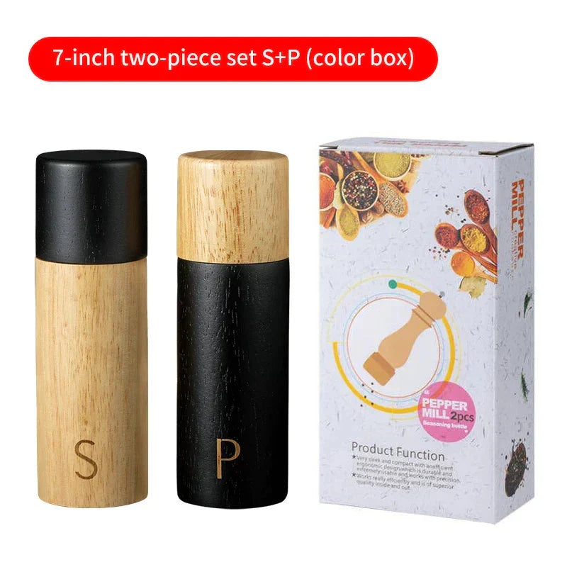 Junips | Wood Salt and Pepper Mill Set
