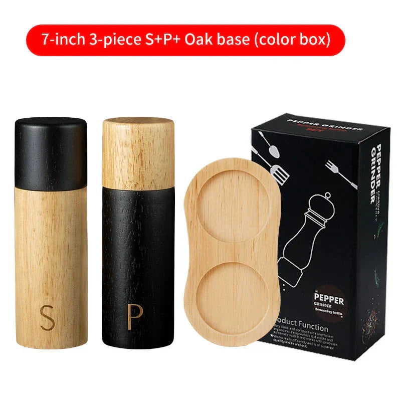 Junips | Wood Salt and Pepper Mill Set