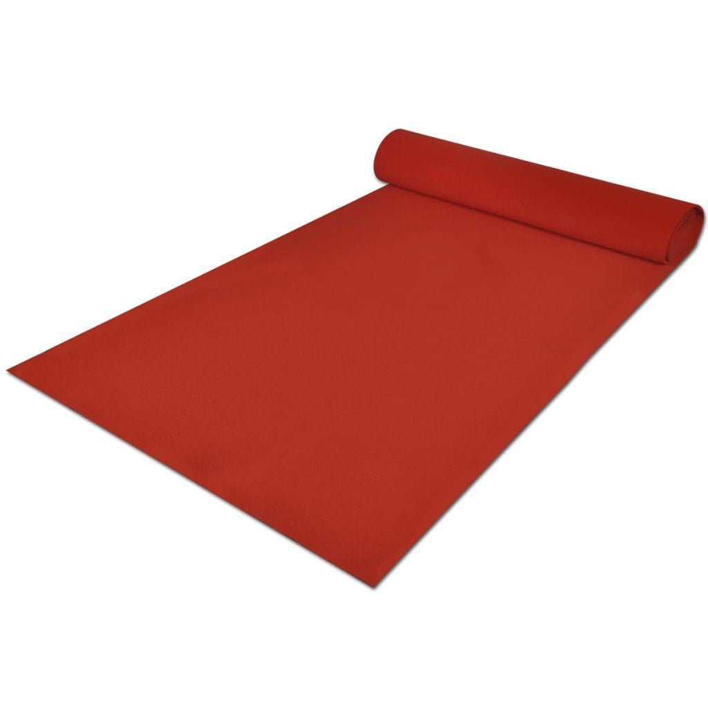 Junips | Extra heavy red carpet 1 x 5 m - 400 g/m2