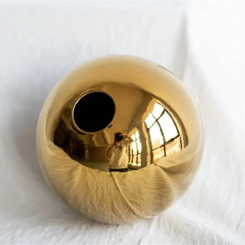 Junips | Golden Ball Vase