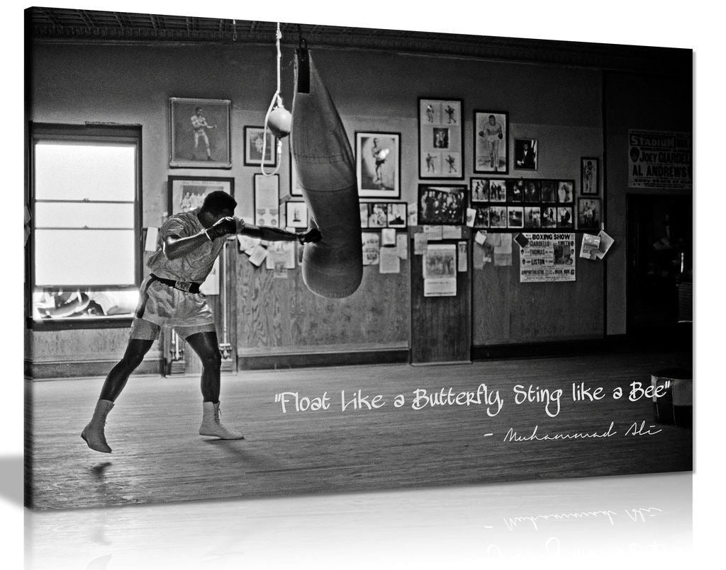 Junips | Muhammad Ali Inspirational Canvas