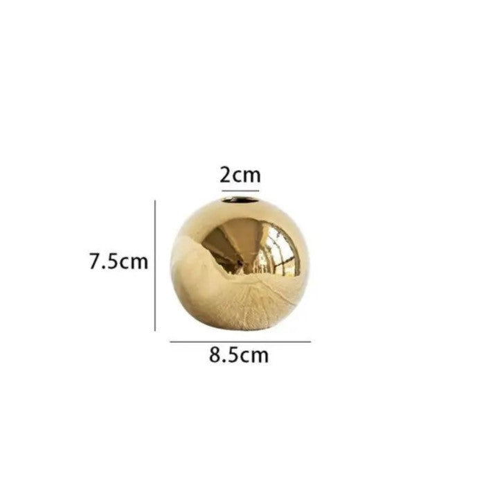Junips | Golden Ball Vase