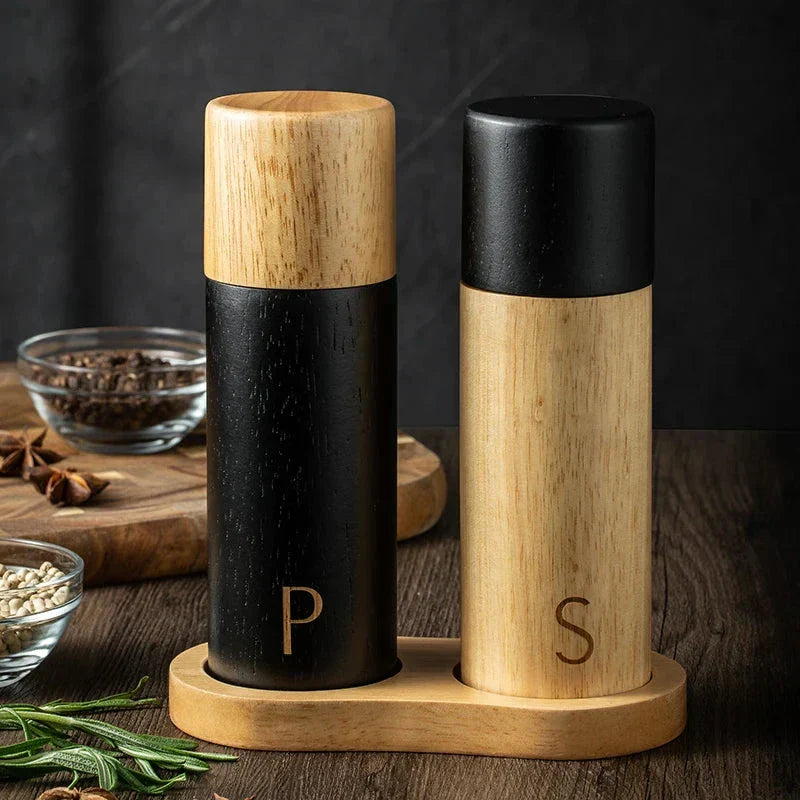 Junips | Wood Salt and Pepper Mill Set