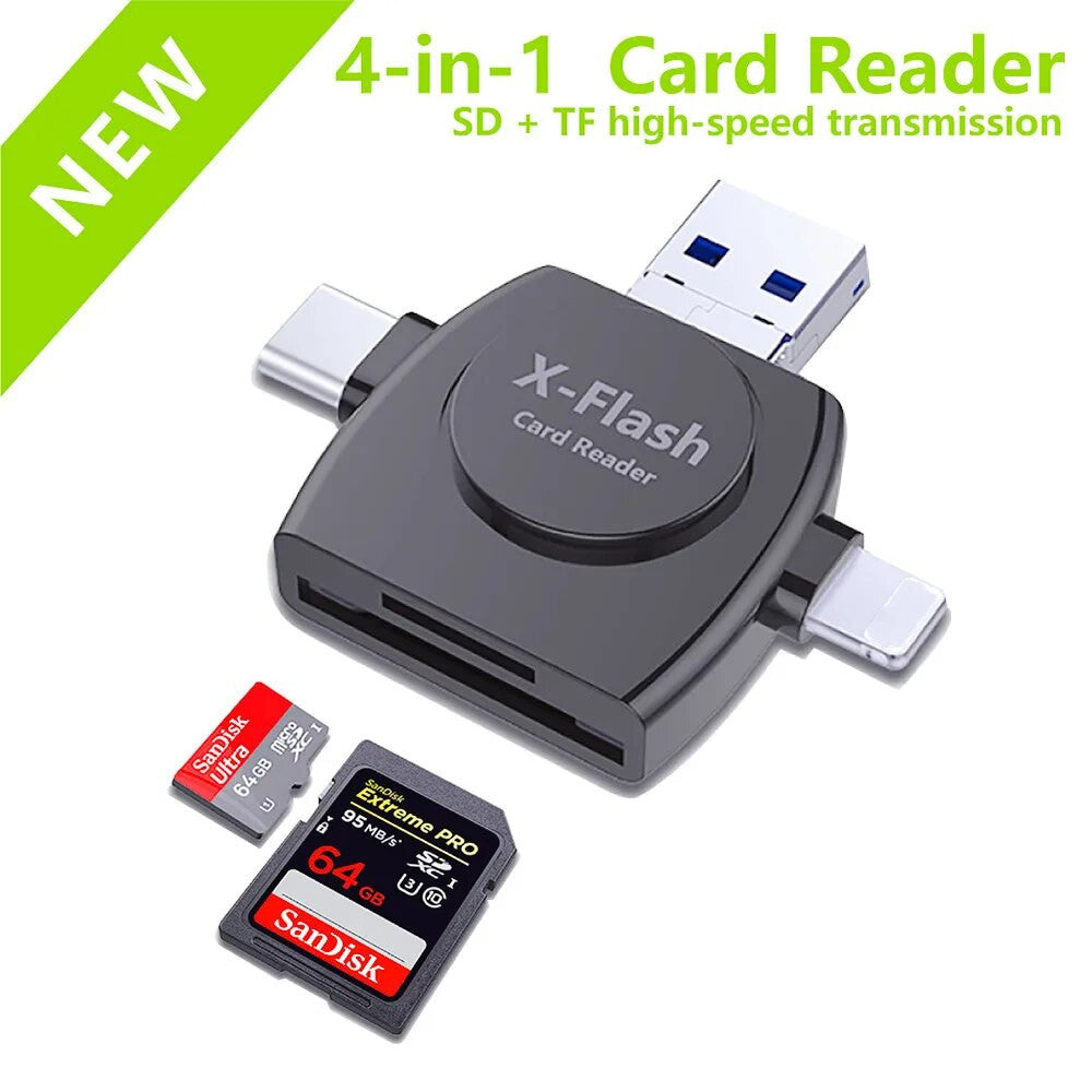 Junips | The 4 In 1 Card Reader
