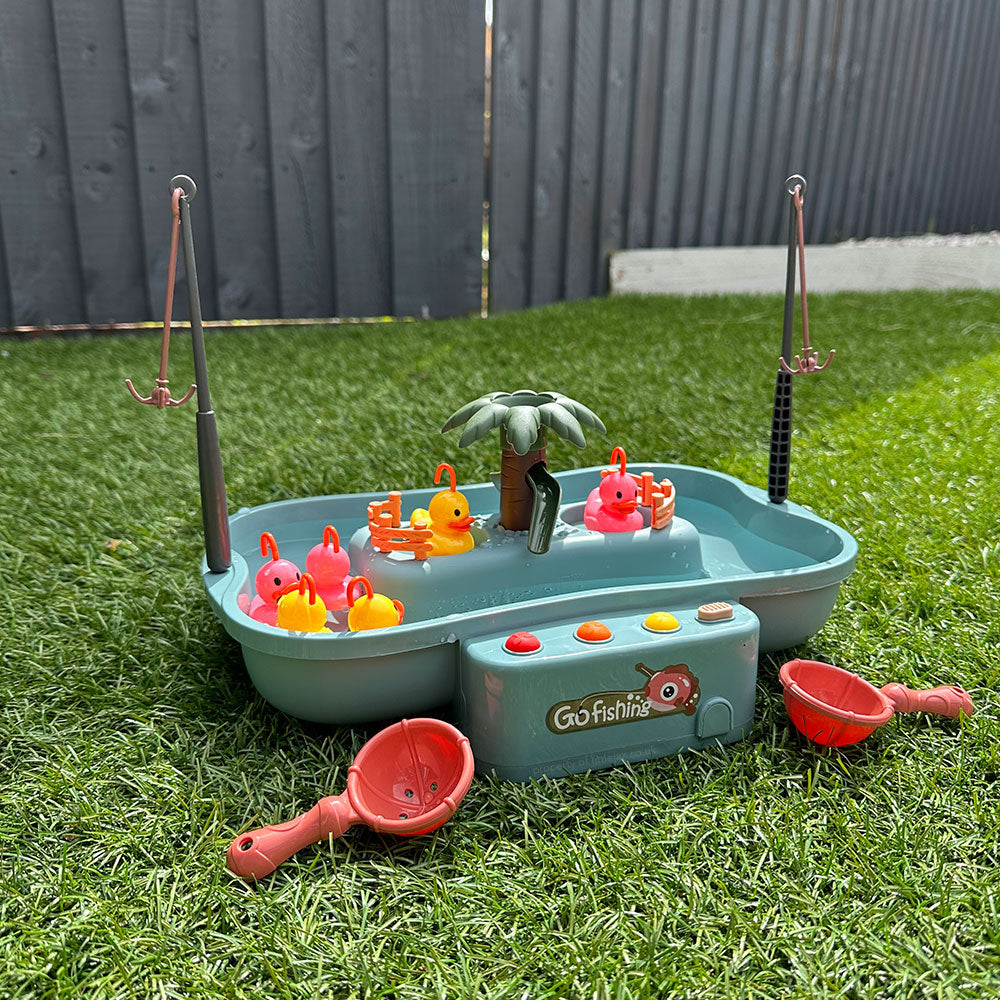 Junips | Hook The Duck - Interactive game with flowing water