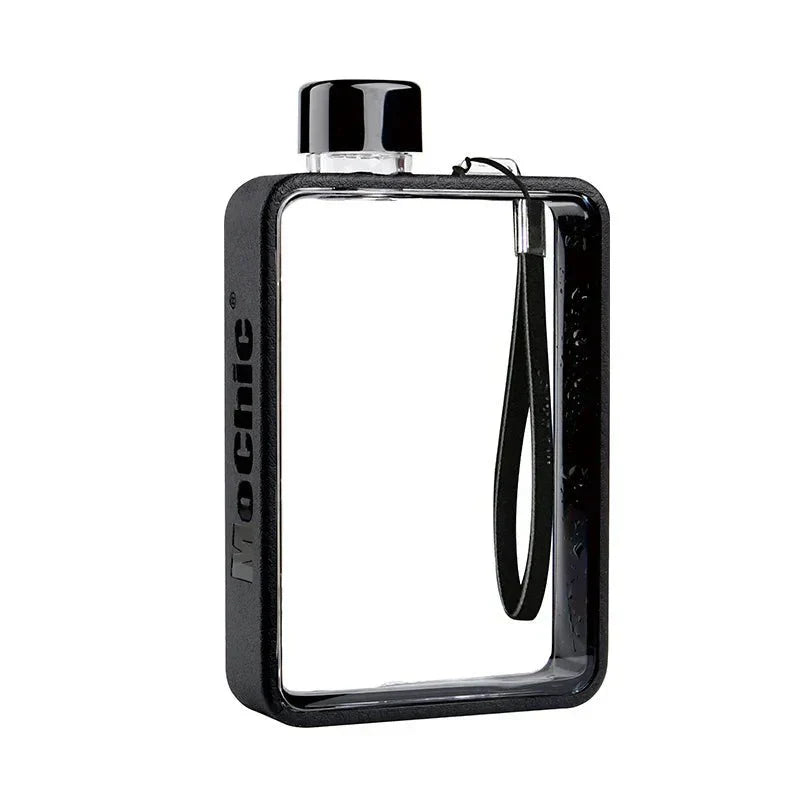 Junips | Flat transparent water bottle